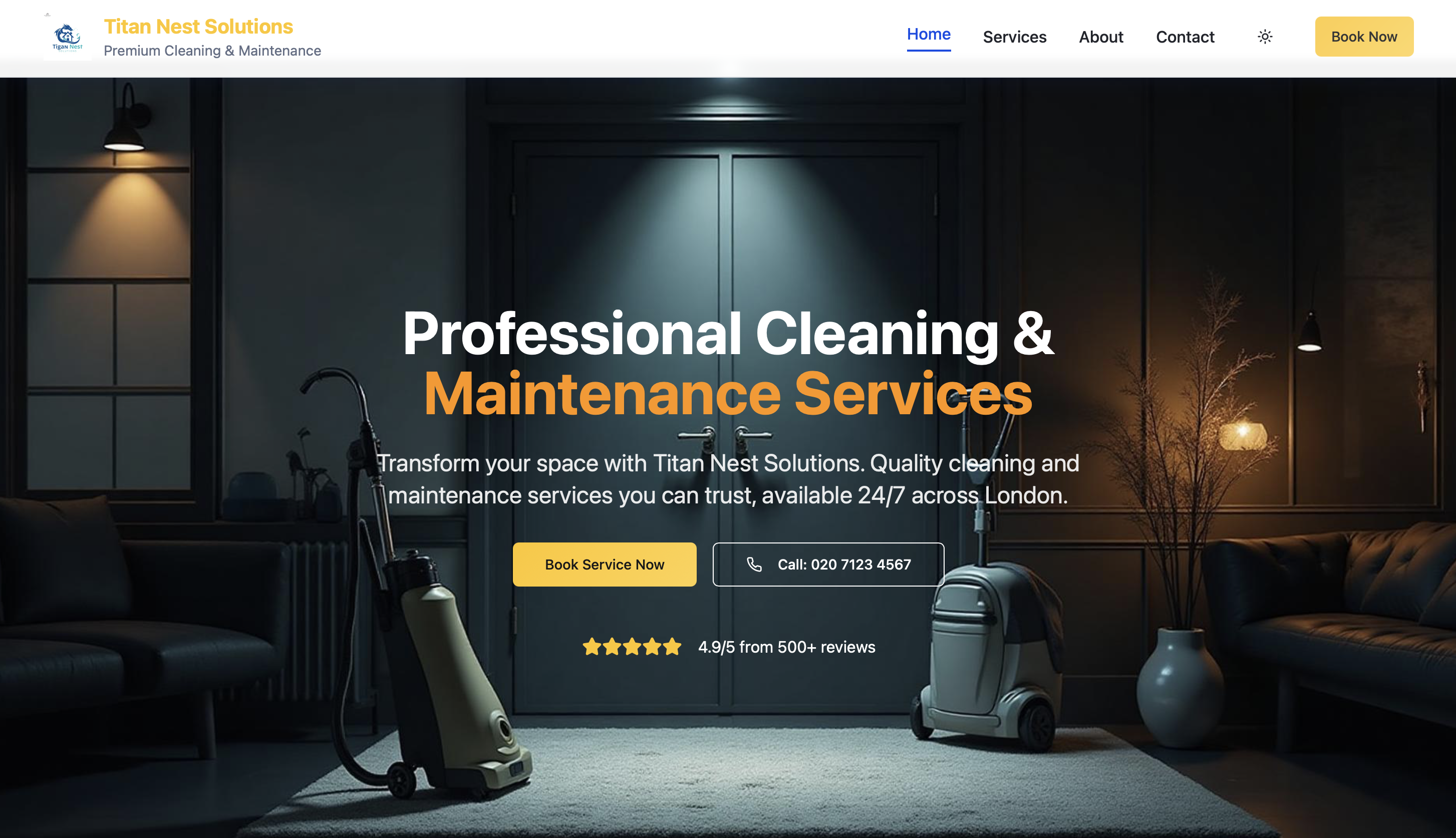 Home Maintenance Website